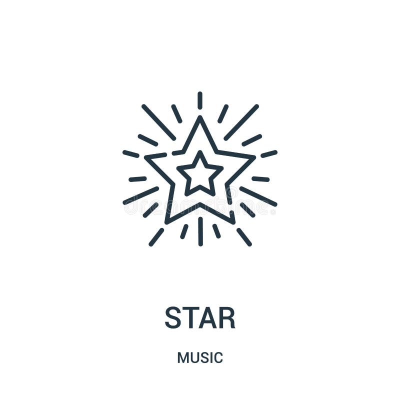 vettore dell'icona della stella dalla raccolta di musica Linea sottile illustrazione di vettore dell'icona del profilo della stel royalty illustrazione gratis vettore dell'icona della stella dalla raccolta di musica Linea sottile illustrazione di vettore dell'icona del profilo della stel royalty illustrazione gratis