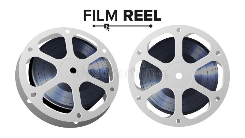 Vettore della bobina di film Retro oggetto di film Nastro torto classico del cinema Illustrazione isolata royalty illustrazione gratis Vettore della bobina di film Retro oggetto di film Nastro torto classico del cinema Illustrazione isolata royalty illustrazione gratis