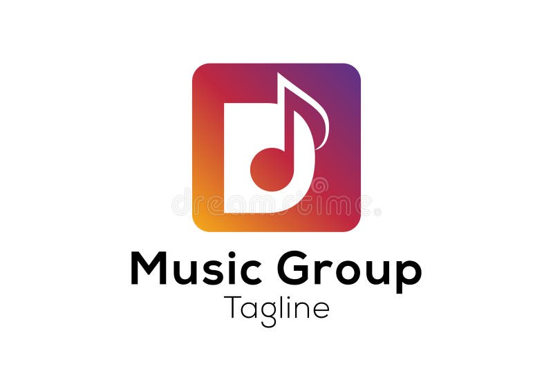 Vettore di logo di musica Logo musicale del modello della nota chiave per una società o una scuola di registrazione illustrazione di stock Vettore di logo di musica Logo musicale del modello della nota chiave per una società o una scuola di registrazione illustrazione di stock