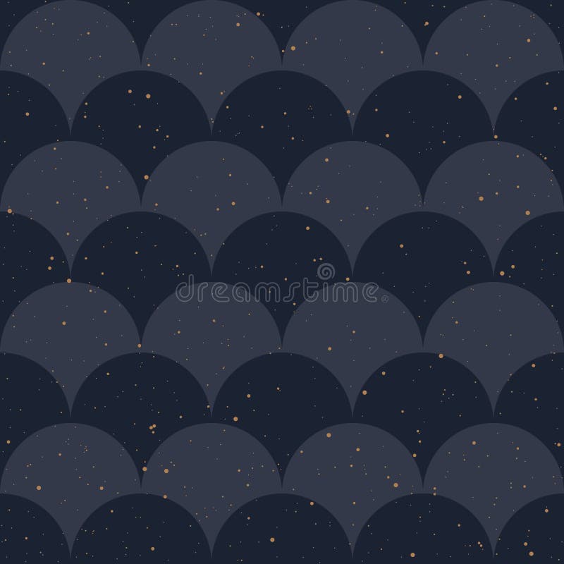 Vettore senza cuciture del modello di japanase della squama illustrazione vettoriale Vettore senza cuciture del modello di japanase della squama illustrazione vettoriale