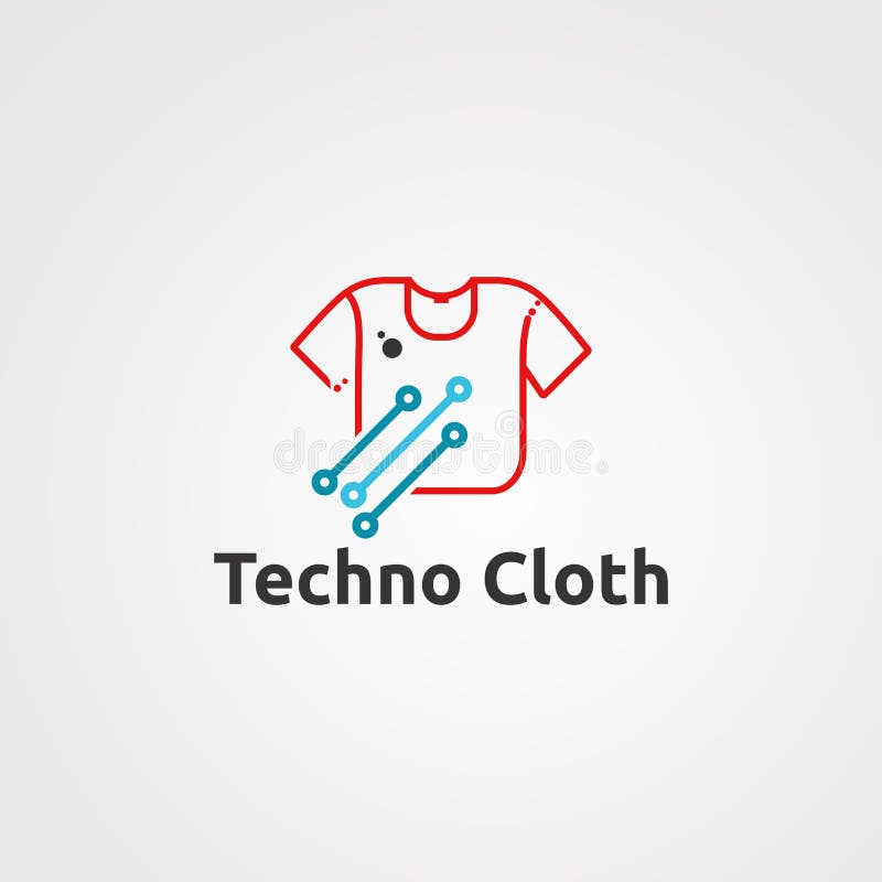 Vettore techno, icona, elemento e modello di logo del panno per la società illustrazione vettoriale Vettore techno, icona, elemento e modello di logo del panno per la società illustrazione vettoriale