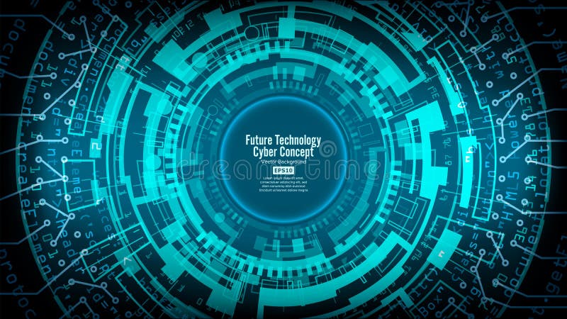 Vettore tecnologico futuristico astratto del fondo Ciao progettazione di Digital di velocità Contesto della rete di sicurezza royalty illustrazione gratis Vettore tecnologico futuristico astratto del fondo Ciao progettazione di Digital di velocità Contesto della rete di sicurezza royalty illustrazione gratis