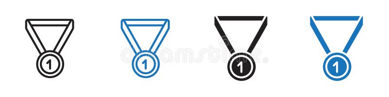 Vettoriale di set di grafici lineari per l'icona media in nero royalty illustrazione gratis