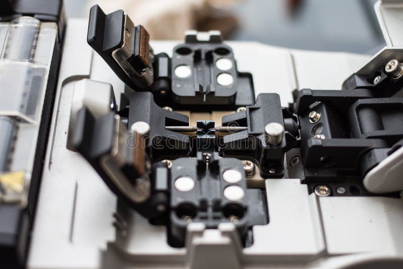 Fiber Splicing Tool use for connect fiber optic cable. Fiber Splicing Tool use for connect fiber optic cable