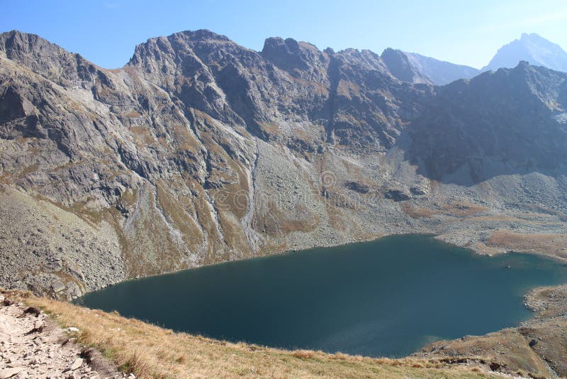 VeÄ¾kÃ© Hincovo pleso lake in Mengusovska dolina valley, High Tatras