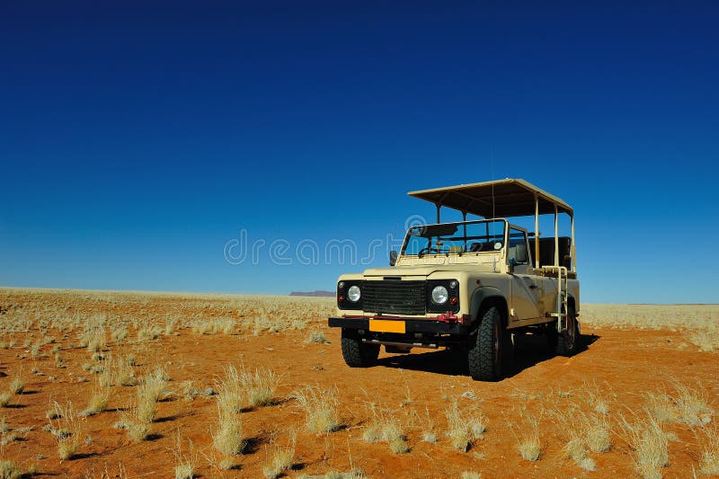 Veículo do safari (Namíbia)