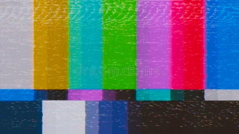 old tv color bars