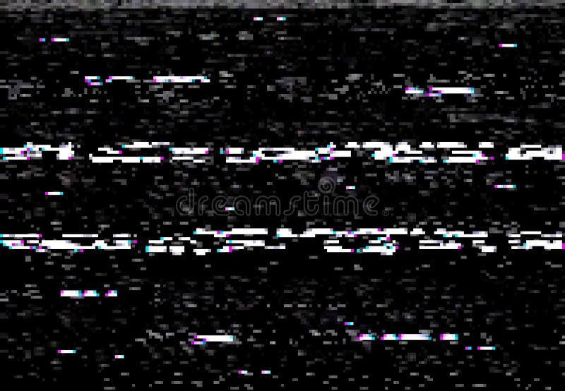 Glitch effect tv or computer screen freeze Vector Image