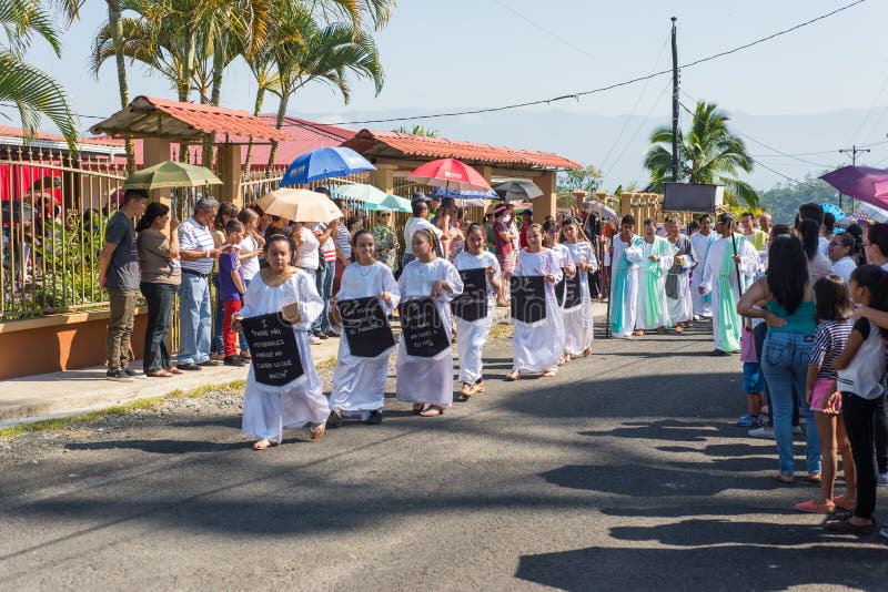 Via Crucis Celebration editorial photo. Image of costa - 69810561
