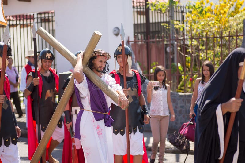 Via Crucis Celebration editorial photography. Image of apostle - 69811167