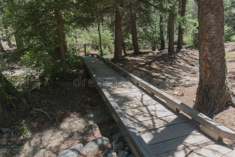 One of the pathways which lead to the small ponds which make up the Fawn lakes in New Mexico. One of the pathways which lead to the small ponds which make up the Fawn lakes in New Mexico.