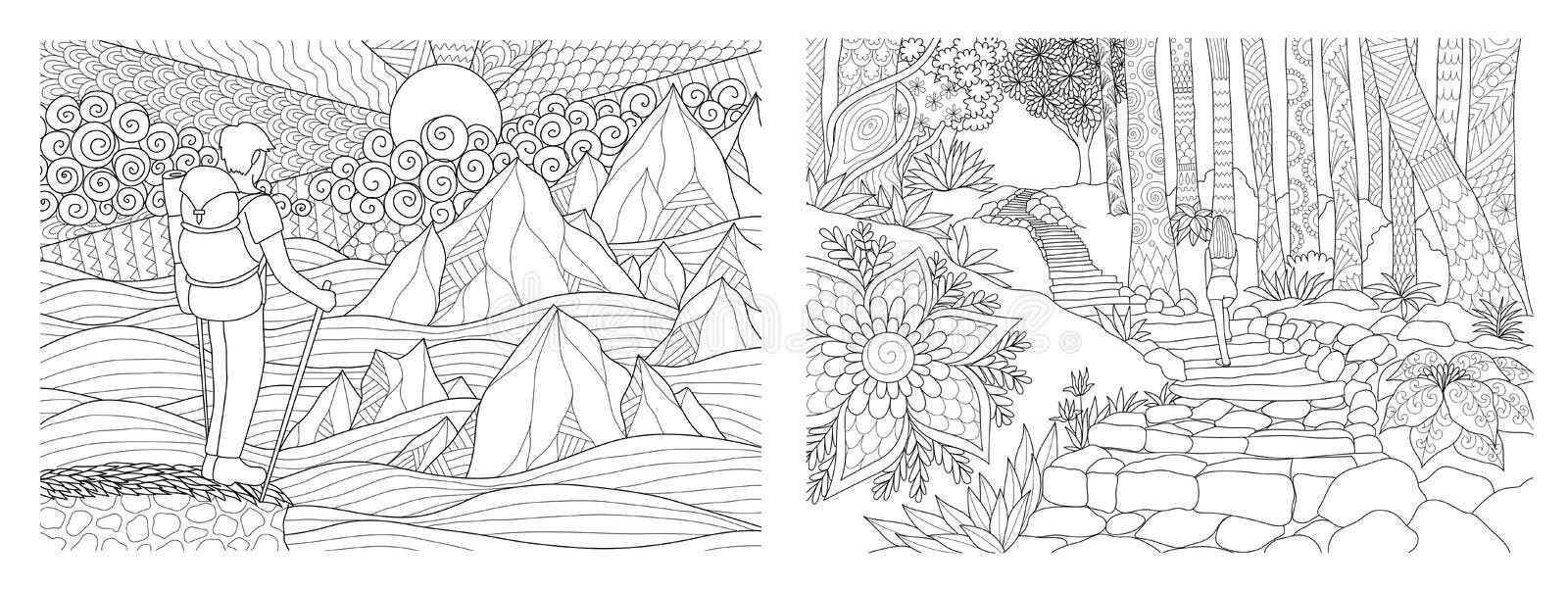 Página Original Do Quadrado Do Livro Para Colorir Para Adultos - Ilustração  do Vetor - Ilustração de jogo, ornamento: 62530463