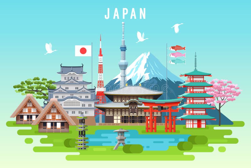 Viaggio del Giappone infographic