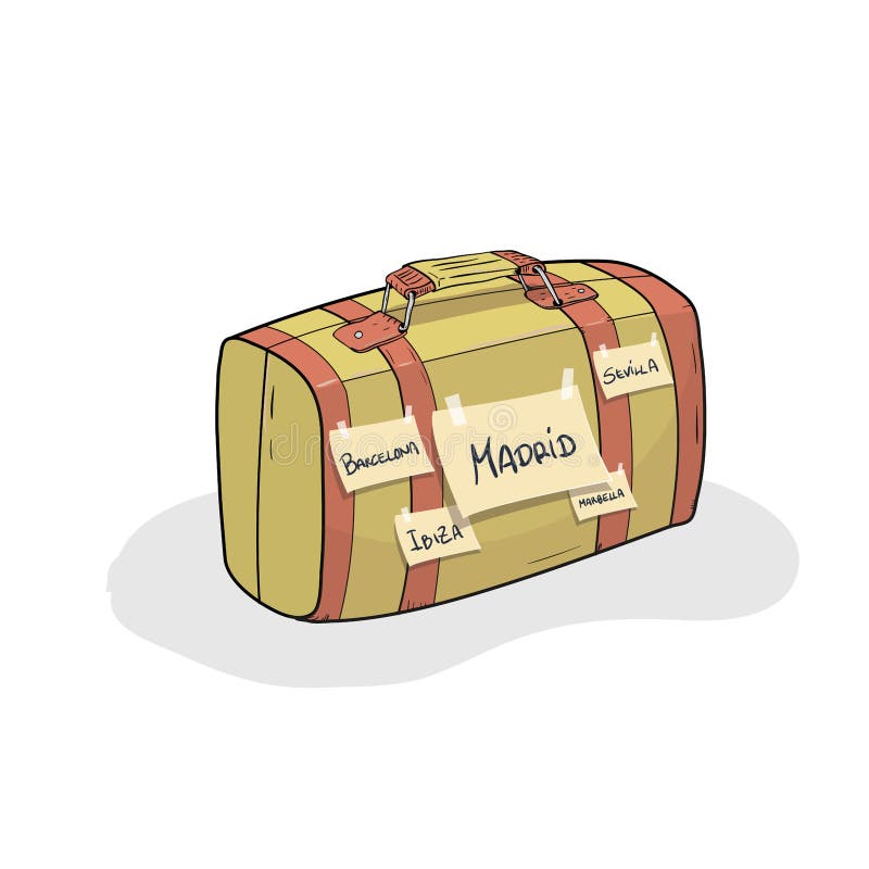Viaje a España ilustración del vector Viaje a España ilustración del vector