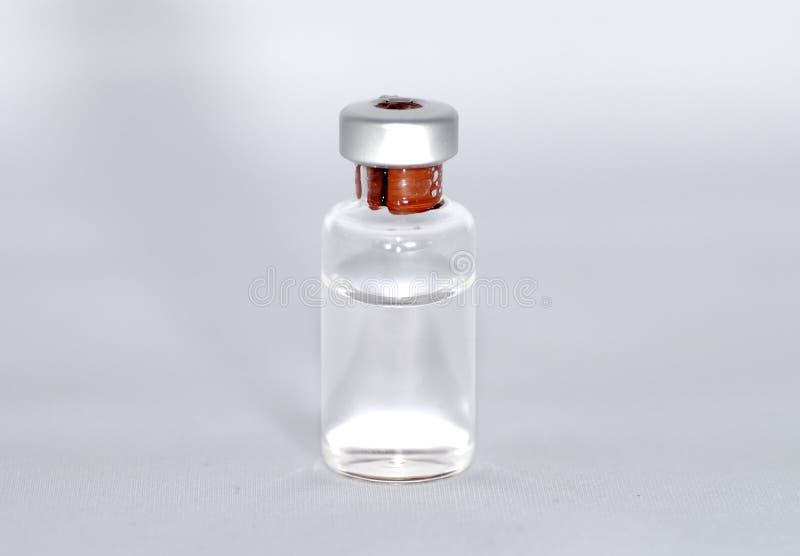 Vial of medicine