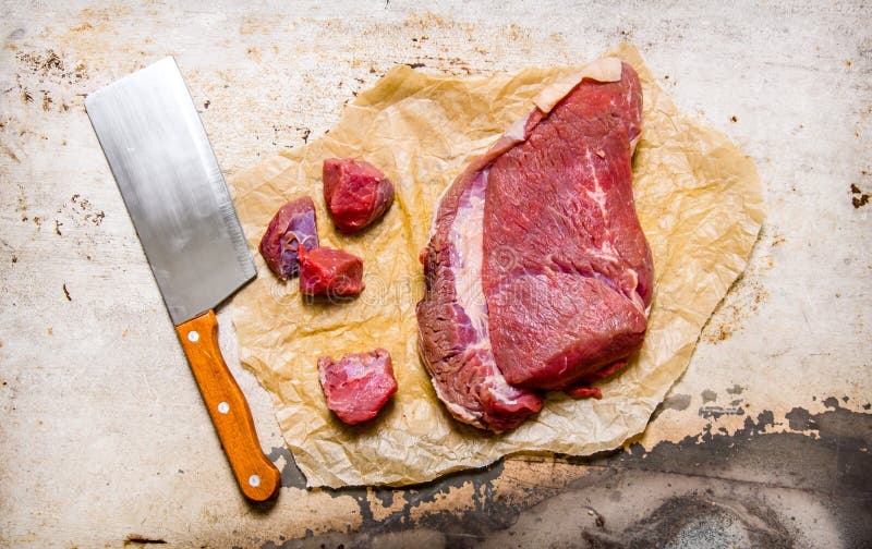 Viande crue hachée photos stock Viande crue hachée photos stock