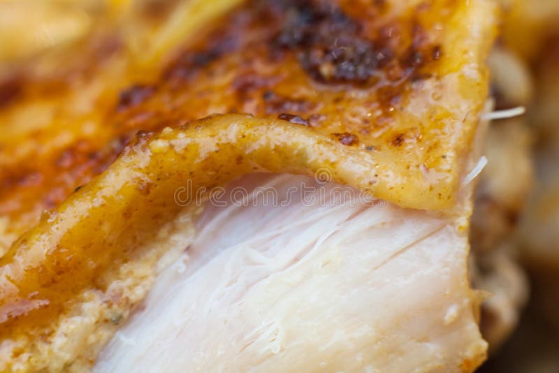 Download Viande Frite Savoureuse Viande Légère De Poulet Image stock - Image du déjeuner, gril: 77155511