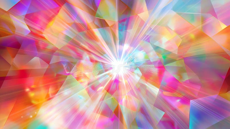 Vibrant abstract art with explosive colors and geometric patterns background. concept of creativity, colorful expression, dynamic energy, bg. AI generated