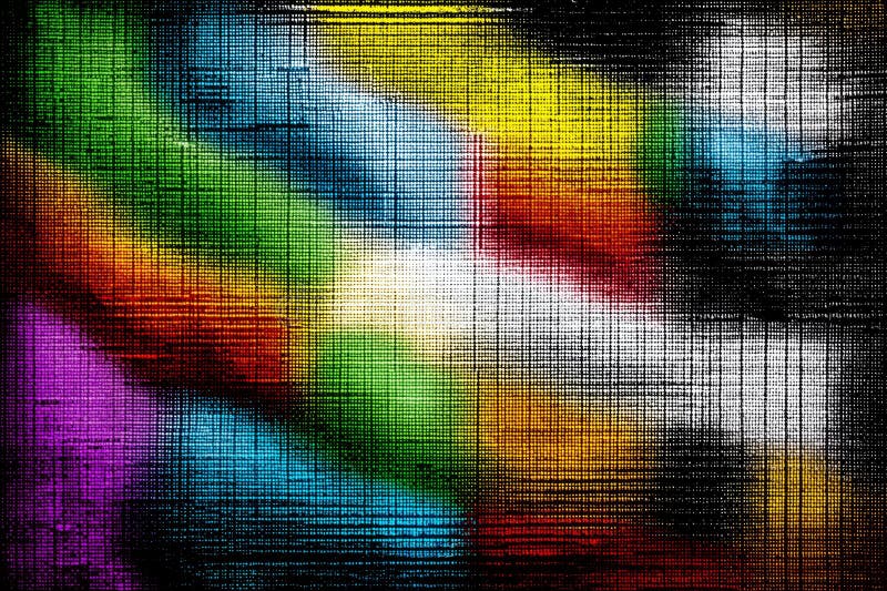 Vibrant abstract artwork featuring a blend of colors in a textured style royalty free stock images