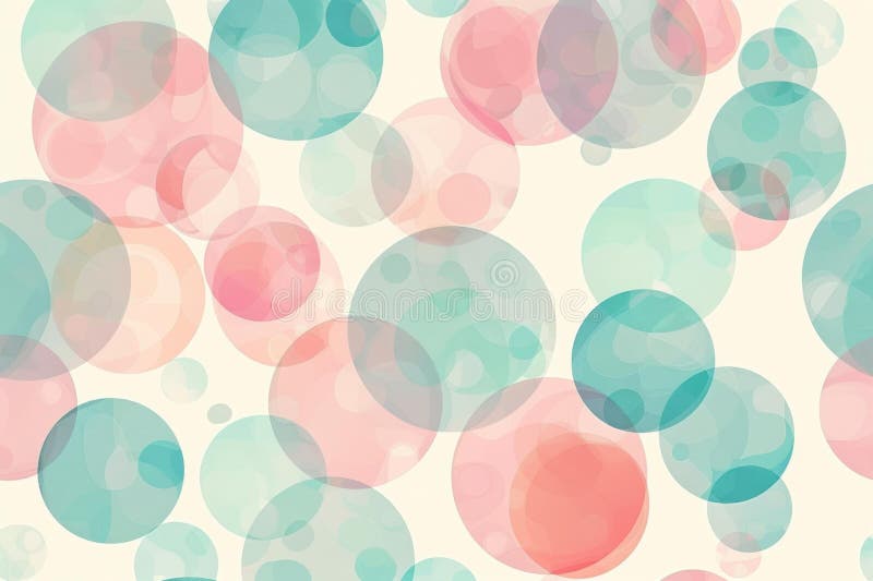 Abstract Colorful Bubble Background, Artistic Design Concept royalty free illustration