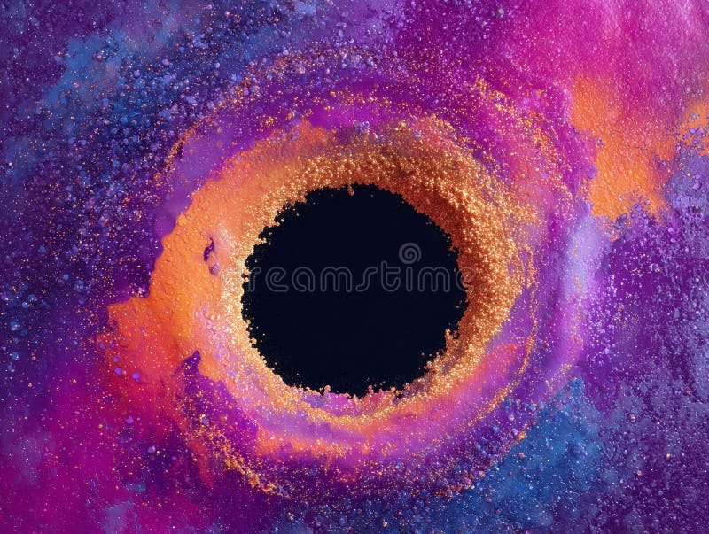 Vibrant abstract vortex of swirling colors textures. A dynamic, eyecatching design suitable for backgrounds, graphics, creative vector illustration