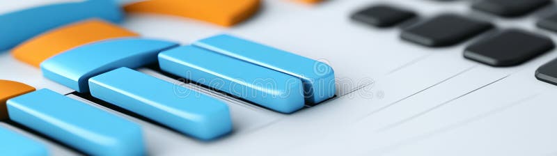 Vibrant Bars in a Graph that Show Data Trends and Analysis in a ...