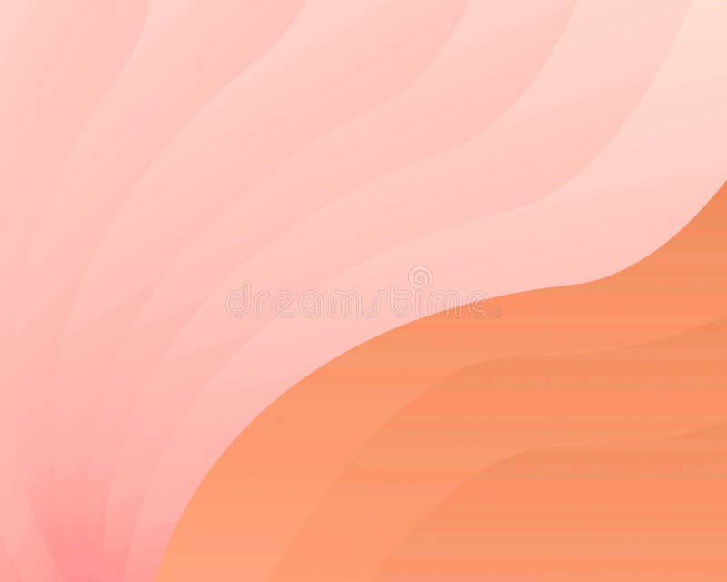 Vibrant Colorful Abstract Gradient Background With Waves vector illustration