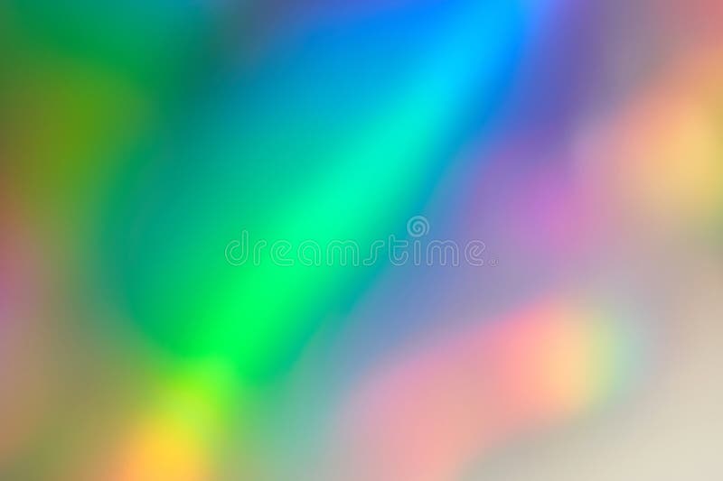 Vibrant colorful abstract holographic background with soft gradient blurs royalty free stock image