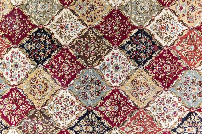 Vibrant Colorful Carpet Background with Intricate Woven Design â€“ High-Resolution Textile Texture stock photos