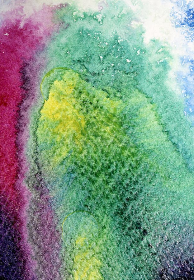 A Vibrant colour ink splash rainbow paint background. Dynamic colour stock images, royalty-free photos and pictures