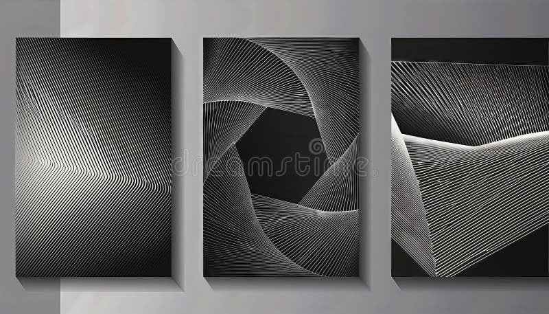 Vibrant Gradient Poster Backdrop A Striking Collection of Modern, Minimalistic Artwork in a Dynamic Color Palette, Perfect for royalty free illustration