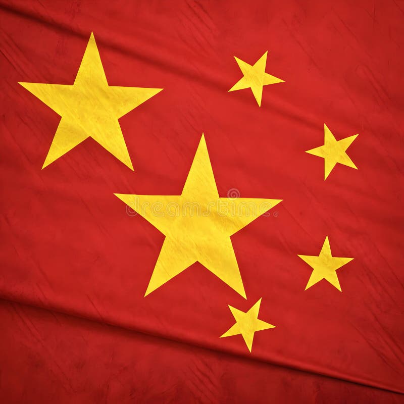 Social Credit Quiz Game 2 vibrant image china flag displayed table showcasing its red background five yellow stars detail 344075999