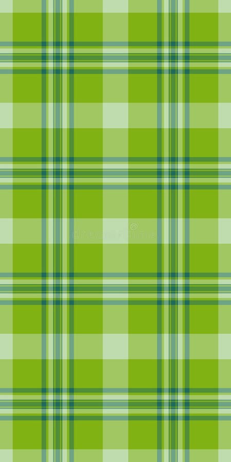 Vibrant lime green plaid pattern. Perfect for textile design, website backgrounds, or crafting projects. This seamless texture stock illustration