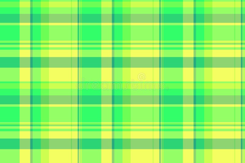 Vibrant lime green and yellow plaid pattern. Perfect for textile design, website backgrounds, or springthemed projects. This stock illustration