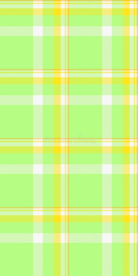 Vibrant lime green and yellow plaid pattern. Perfect for textile designs, backgrounds, or springsummer themed projects. This royalty free illustration