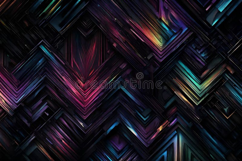A vibrant mixture of RGB colors spiraling and blending around each other over a dark background. Abstract art featuring dynamic stock illustration