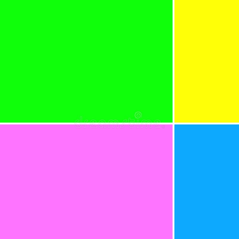 Vibrant Neon Green, Pink, Yellow and Blue Solid Background Stock Photo -  Image of green, light: 162414924