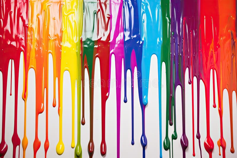 Rainbow Paint Drips Stock Illustrations 1,438 Rainbow Paint Drips