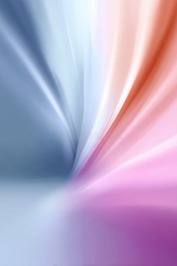 Vibrant pastel swirls create a lively abstract background suitable for creative projects stock photography