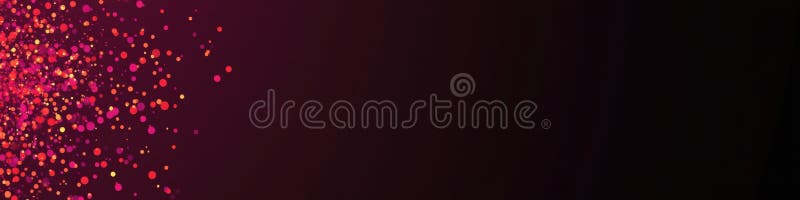 Vibrant pink and orange confetti scatter on dark background for festive events royalty free stock photos