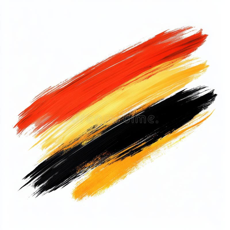 A vibrant red brushstroke on a white backdrop with ample copy space, perfect for graphic design elements or artistic stock images