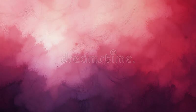Vibrant Red Pink Gradient Background Texture with Noise and Blurred Dynamic Hues soft color blend royalty free illustration