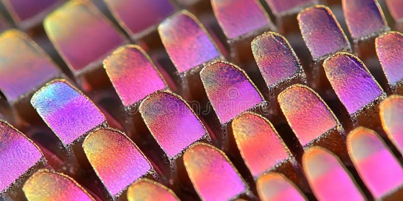 Vibrant roz violet fluture aripa Macro textura Closeup Detaliat natura iridescent Cântare art strălucitor vector illustration