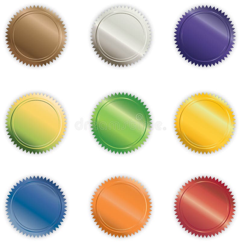 Vibrant Shiny Buttons royalty free illustration Vibrant Shiny Buttons royalty free illustration