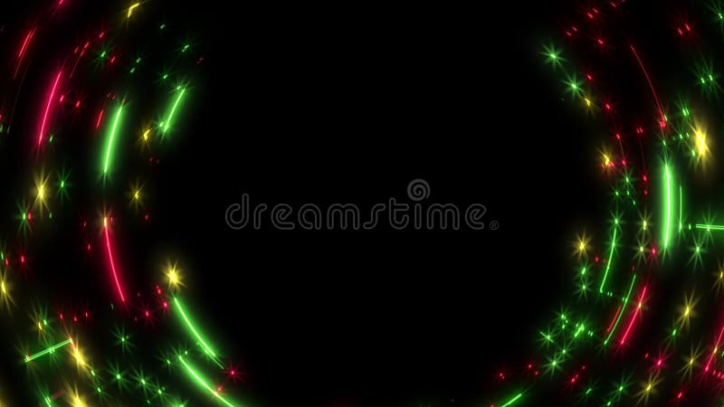Model circular dinamic și dinamic al liniilor colorate royalty free illustration