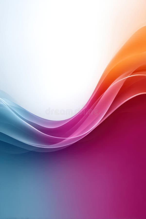 Vibrant waves in a dynamic design creating a colorful backdrop for creative expressions stock photos