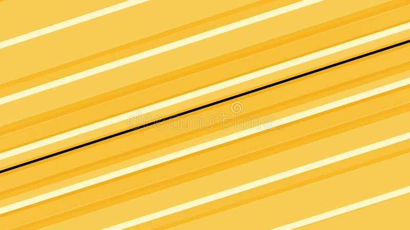 Vibrant yellow diagonal lines creating a lively visual experience royalty free illustration