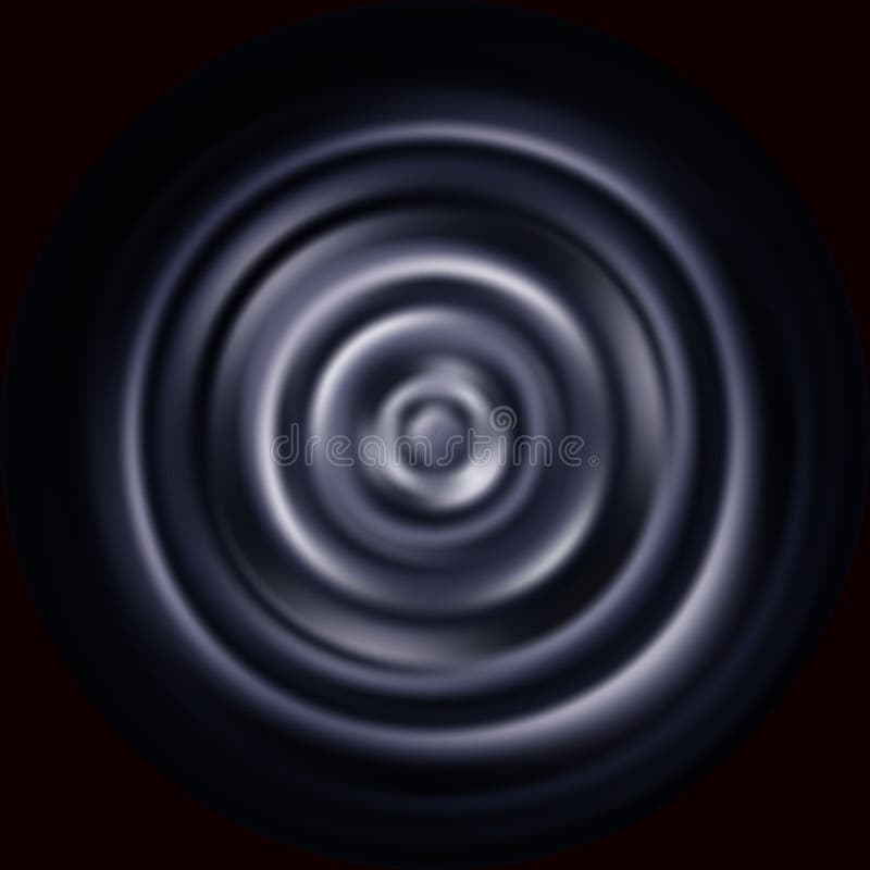 Vibrații cu frecvență redusă. model vectorial cu membrană pliată stock illustration