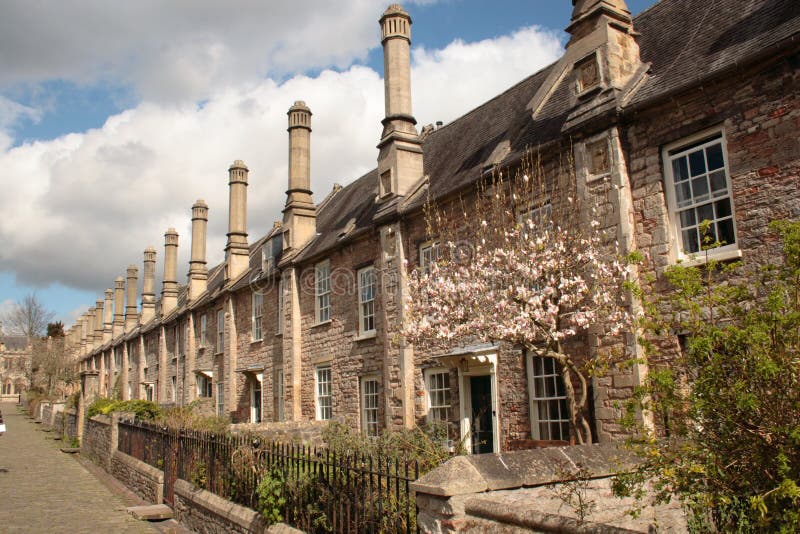Vicars Close, Wells stock photo. Image of skies, vicars 4792232