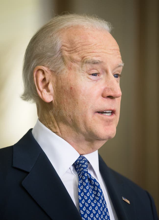 KIEV, UKRAINE - Dec 07, 2015: Vice president of USA Joe Biden during an official visit to Kiev, Ukraine